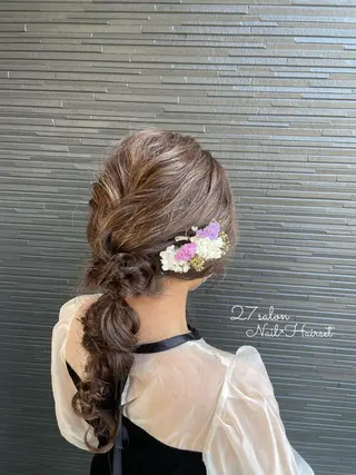 ヘアアレンジ 27salon yuinaのネイルデザイン