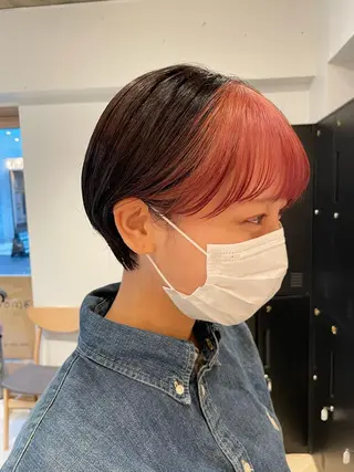 ショート カラー hazuki 🌝のヘアスタイル