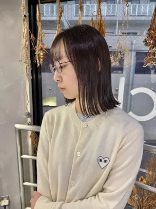 ミディアム ウルフ レイヤー パーマ🪐MANAのヘアスタイル