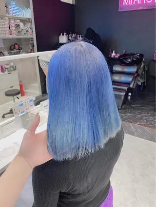 ミディアム カラー 【毎朝セット3分】 メンズパーマ　真人のヘアスタイル