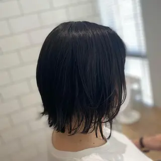 ショート カラー メンズ キッズ ✂︎ショート、ボブ、 レイヤー🩵YUMIのヘアスタイル