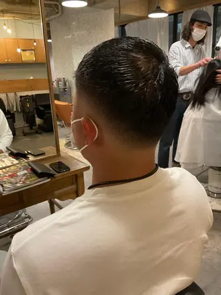 ショート メンズ ∮フェードスタイル∮ 加藤嘉陛のヘアスタイル