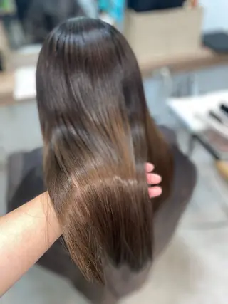 ロング 葭葉 久美子のヘアスタイル