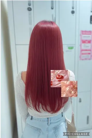 ロング カラー 🎀カットカラーモ デル募集/あゆり🎀のヘアスタイル