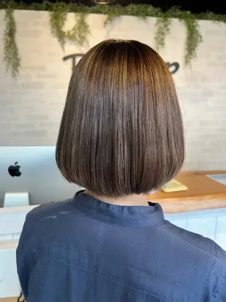 カラー ショート/レイヤー 🎀細沼玲花のヘアスタイル
