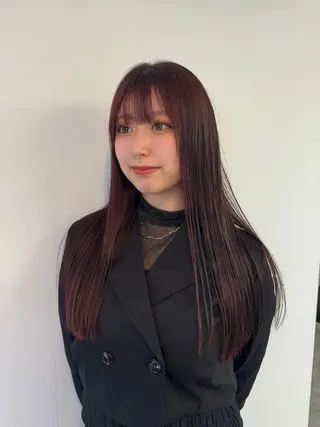 ロング udaハイトーン /ボブ/レイヤーのヘアスタイル