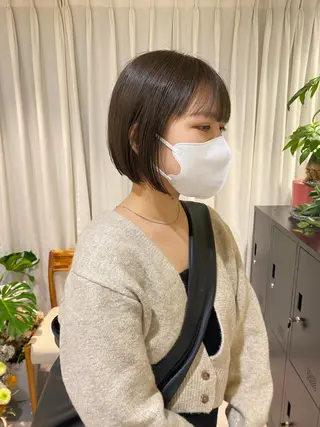 ショート うる艶ヘア♡韓国好き 透明感　shotaのヘアスタイル