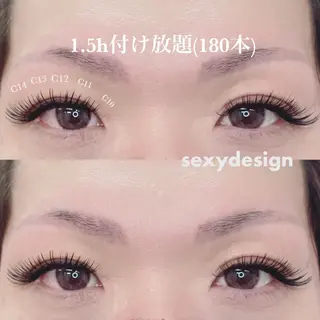 マツエク・マツパ kiitos_ eyeのマツエク・マツパデザイン