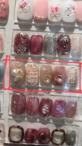 ネイル Nagashima    Kのネイルデザイン