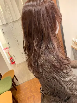セミロング カラー 荒木 康太のヘアスタイル
