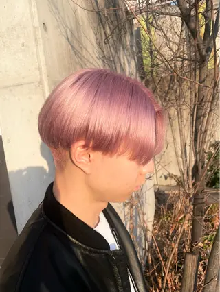ショート カラー 小島 海斗のヘアスタイル