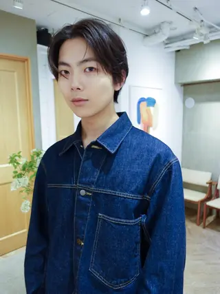 ショート メンズ シャドウパーマ 田形清流のヘアスタイル