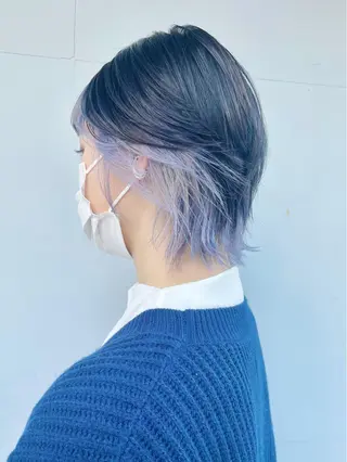 ショート カラー もにか🌞原宿/渋谷 🌝ブリーチカラーのヘアスタイル