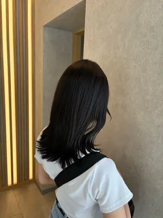 セミロング little 小濱彰太のヘアスタイル