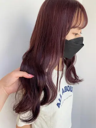 ロング カラー マンツーマン半個室 tamuraのヘアスタイル
