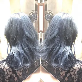 ミディアム カラー パーマ ヘアアレンジ メンズ キッズ ネイル マツエク・マツパ サロンドミルク 原宿のヘアスタイル