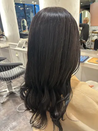 カラー カットモデル 募集中✨武田夏帆のヘアスタイル