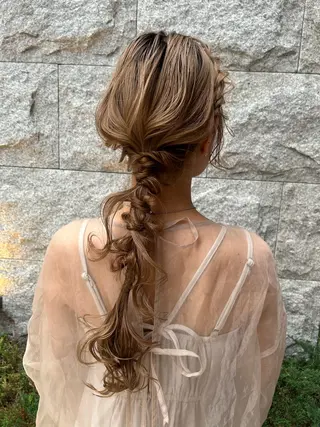 ヘアアレンジ 近藤 歌留多のヘアスタイル