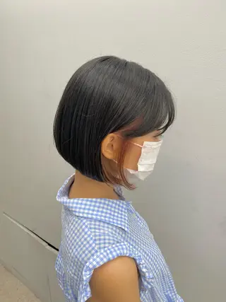 ショート カラー パーマ ヘアアレンジ メンズ キッズ ネイル マツエク・マツパ meRK 京都河原町のマツエク・マツパデザイン