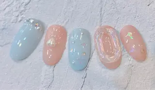 ネイル Spiky とうげ ふうかのネイルデザイン