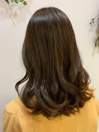 カラー 🫧うる艶ナチュラル Ayana🫧のヘアスタイル