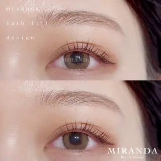 マツエク・マツパ アイブロウ MIRANDA beautyのマツエク・マツパデザイン