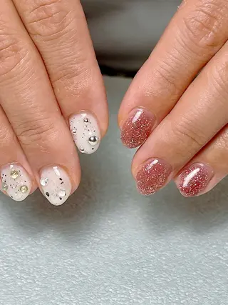 ネイル tsumeya ゆるかわ手描きネイルのネイルデザイン
