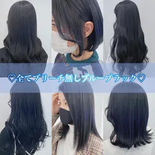 セミロング カラー 韓国艶カラー🇰🇷 DISCO💙のヘアスタイル