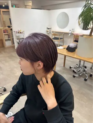 ショート ボブ/レイヤー ナカミネアキナのヘアスタイル