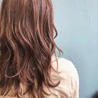 セミロング カラー 山口 浩之のヘアスタイル