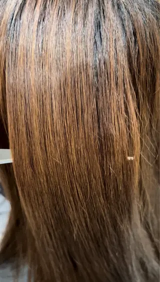 ロング カラー 似合わせ 顔周りYUUGAのヘアスタイル