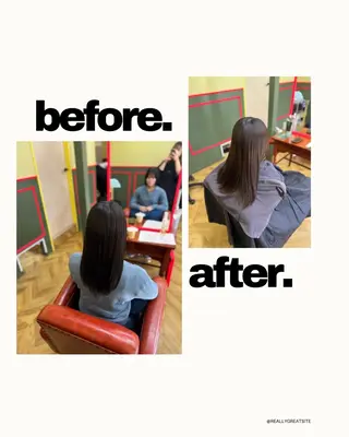 ロング カラー 米倉 麻衣のヘアスタイル