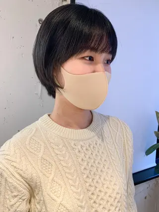 ショート パーマ ヘアアレンジ yuka .のヘアスタイル