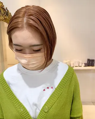ショート ダブルカラー/透明感 💈JUNYA💈のヘアスタイル