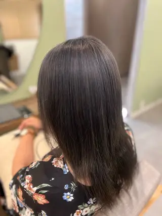 セミロング hair salon mei 十条【メイ】所属・十条/カラー 「yuya」のヘアスタイル