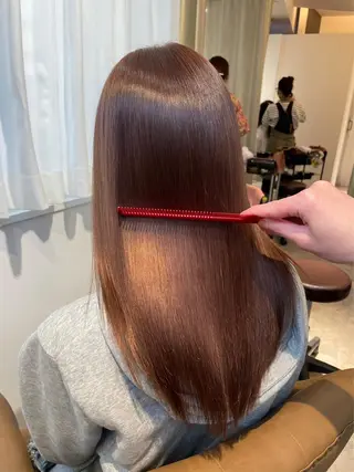 ロング カラー yuu /N° 大分中央町店のヘアスタイル
