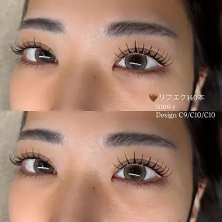 マツエク・マツパ EYELA甲府昭和 hiraiのマツエク・マツパデザイン