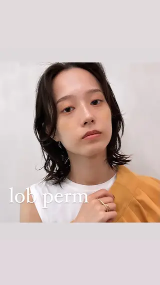ショート パーマ ボブパーマ 🌷ヨシカワハナコのヘアスタイル