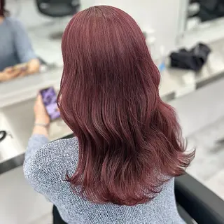 カラー 暖色ガーリーヘア🎀 MEARI🩰のヘアスタイル