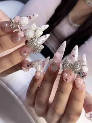 ネイル 持ち込み長さだし特化 NAO/心斎橋ネイルのネイルデザイン