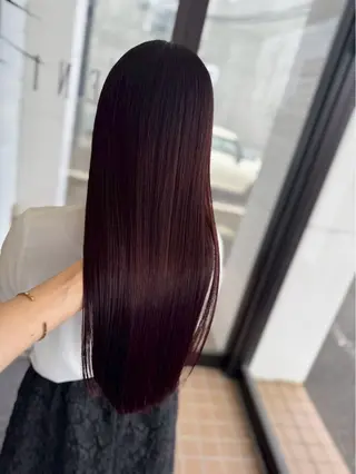 カラー 甲斐谷 真凜のヘアスタイル