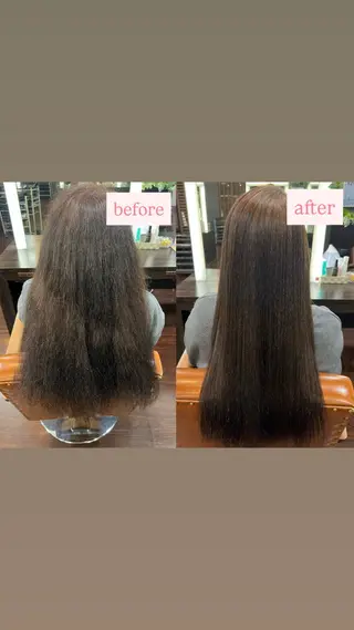 ロング 🫧縮毛矯正／カラー ／bless松浦🫧のヘアスタイル