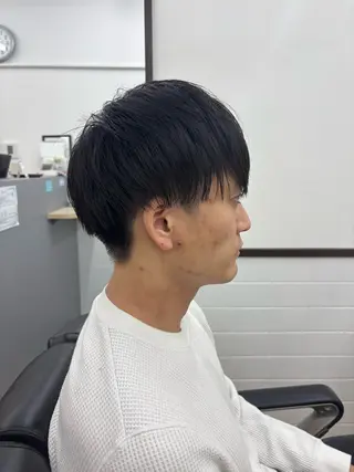 ミディアム メンズ 松澤 侑哉のヘアスタイル