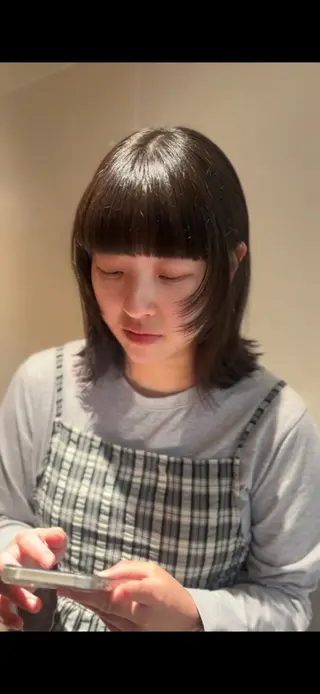 ミディアム 韓国風パーマ/ オリーブ🇰🇷あゆのヘアスタイル