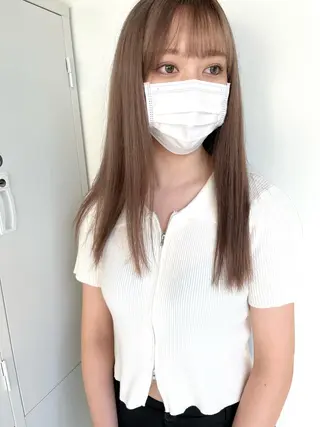 セミロング カラー 【代表】 辻龍樹のヘアスタイル