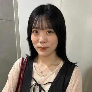 ミディアム 👩🏼🪄ありむら もえ/京都駅🍐のヘアスタイル