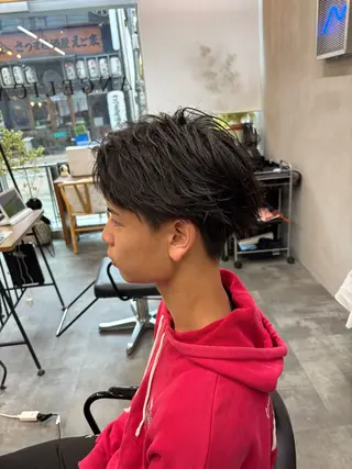 ショート メンズ 鹿児島 TSUBASAのヘアスタイル