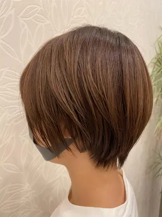 ショート スパイキーショート パーマ　具志堅　太志のヘアスタイル