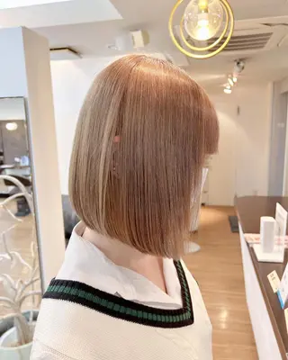 ショート カラー ANKH CROSS 🦋mako🦋のヘアスタイル