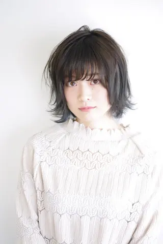 ショート カラー 松田 光雄のヘアスタイル